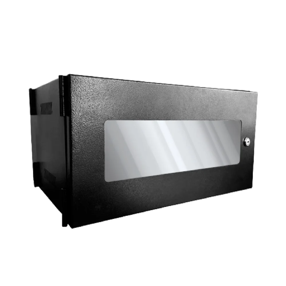 Gabinete Metálico de Pared 4RU Pivoteable (21 X 55 X 41 cm)