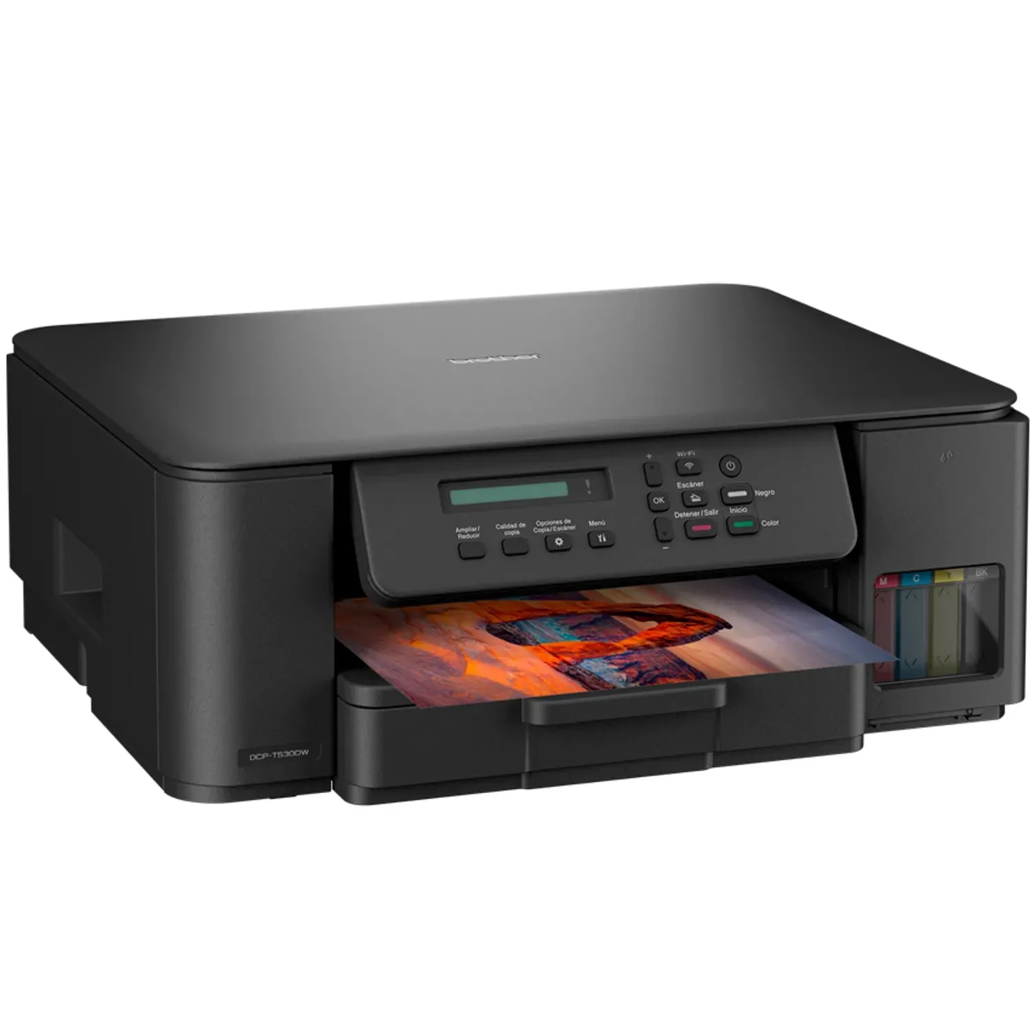 Impresora Multifuncional Brother DCP-T530DW / Dúplex / WiFi / USB / P. LCD