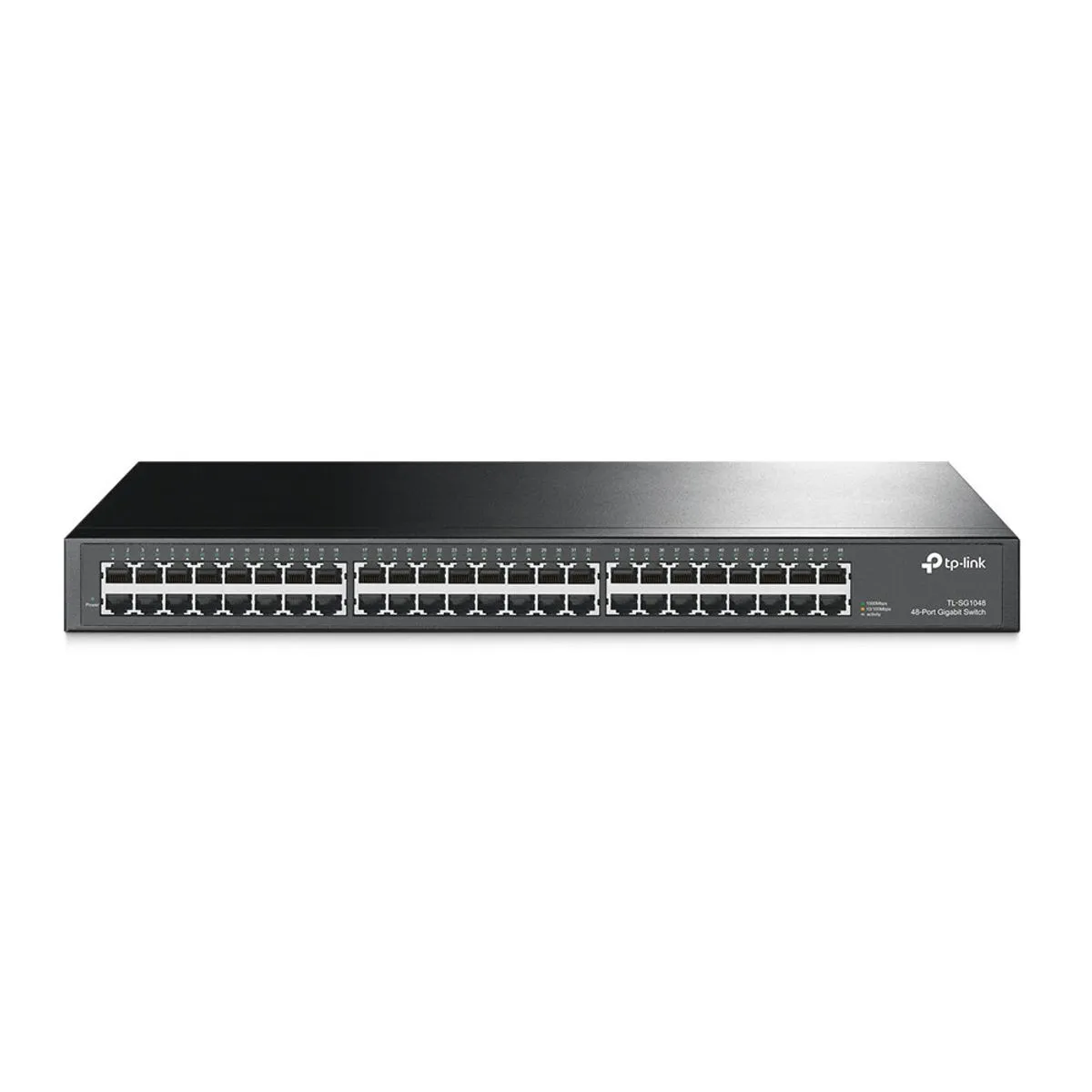 Switch TP-Link TL-SG1048 48 Puertos Gigabit Ethernet 10/100/1000 Mbps, No Gestionable, Rack 19"