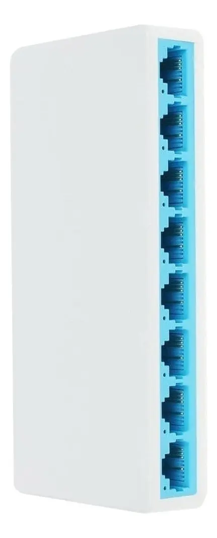 Switch Mercusys MS108 8 Puertos Fast Ethernet 10/100 Mbps, No Gestionable, Escritorio