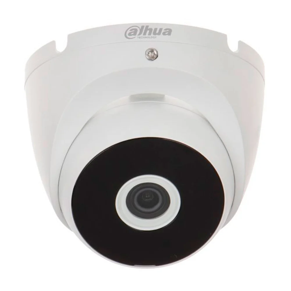 Cámara Análoga Domo 2 MP HDCVI Smart IR20M IP67 Dahua DH‑HAC‑T2A21N‑0280B
