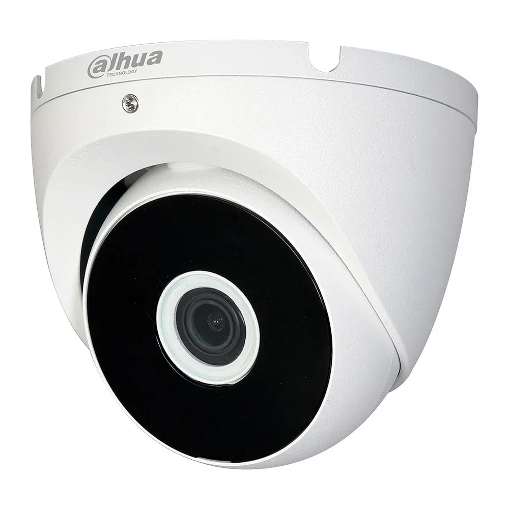 Cámara Análoga Domo 2 MP HDCVI Smart IR20M IP67 Dahua DH‑HAC‑T2A21N‑0280B