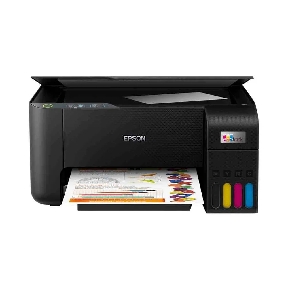 Impresora Multifuncional Epson EcoTank L3210 a Color, USB 2.0, Impresión, Copia y Escaneo