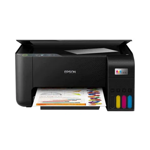 Impresora Multifuncional Epson EcoTank L3210 a Color, USB 2.0, Impresión, Copia y Escaneo