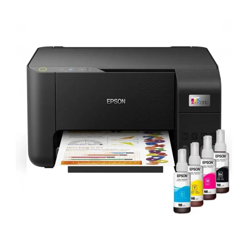 Impresora Multifuncional Epson EcoTank L3210 a Color, USB 2.0, Impresión, Copia y Escaneo
