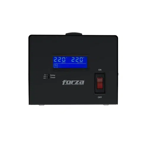 Estabilizador Forza FVR-1222USB 1200VA 600W 8OUT Ga