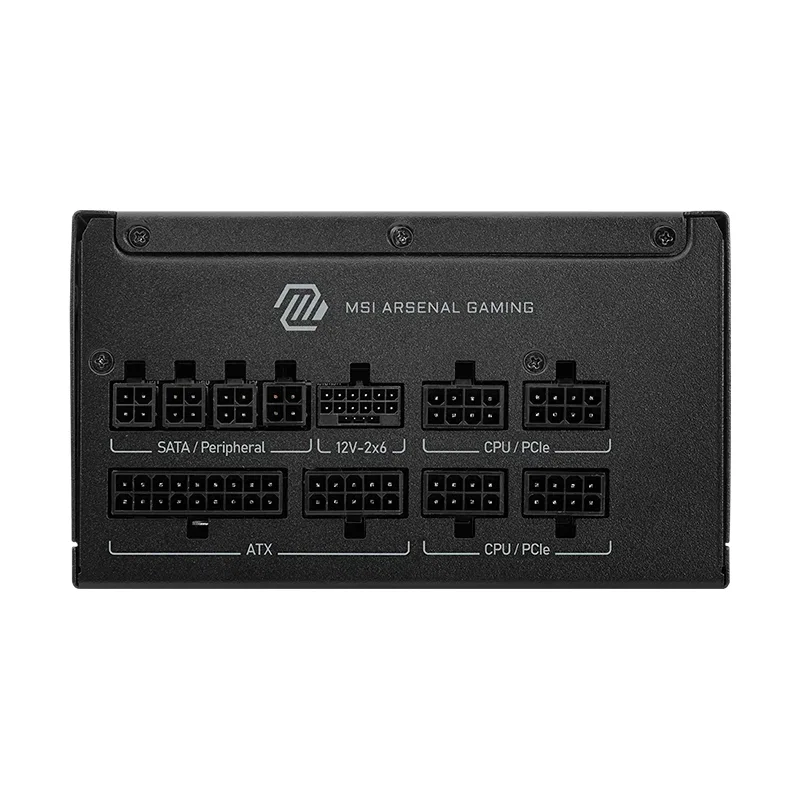 Fuente de Alimentación MSI Mag A1000GLS PCI-E 5, 1000W, 80 Plus Gold, Formato ATX