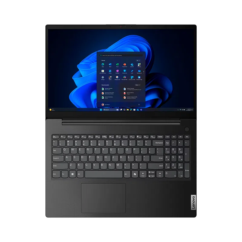Laptop Lenovo V15 G6 ITN, 15.6" FHD TN, Intel N100 Hasta 3.4GHz, 8GB DDR5-4800 256GB SSD M.2