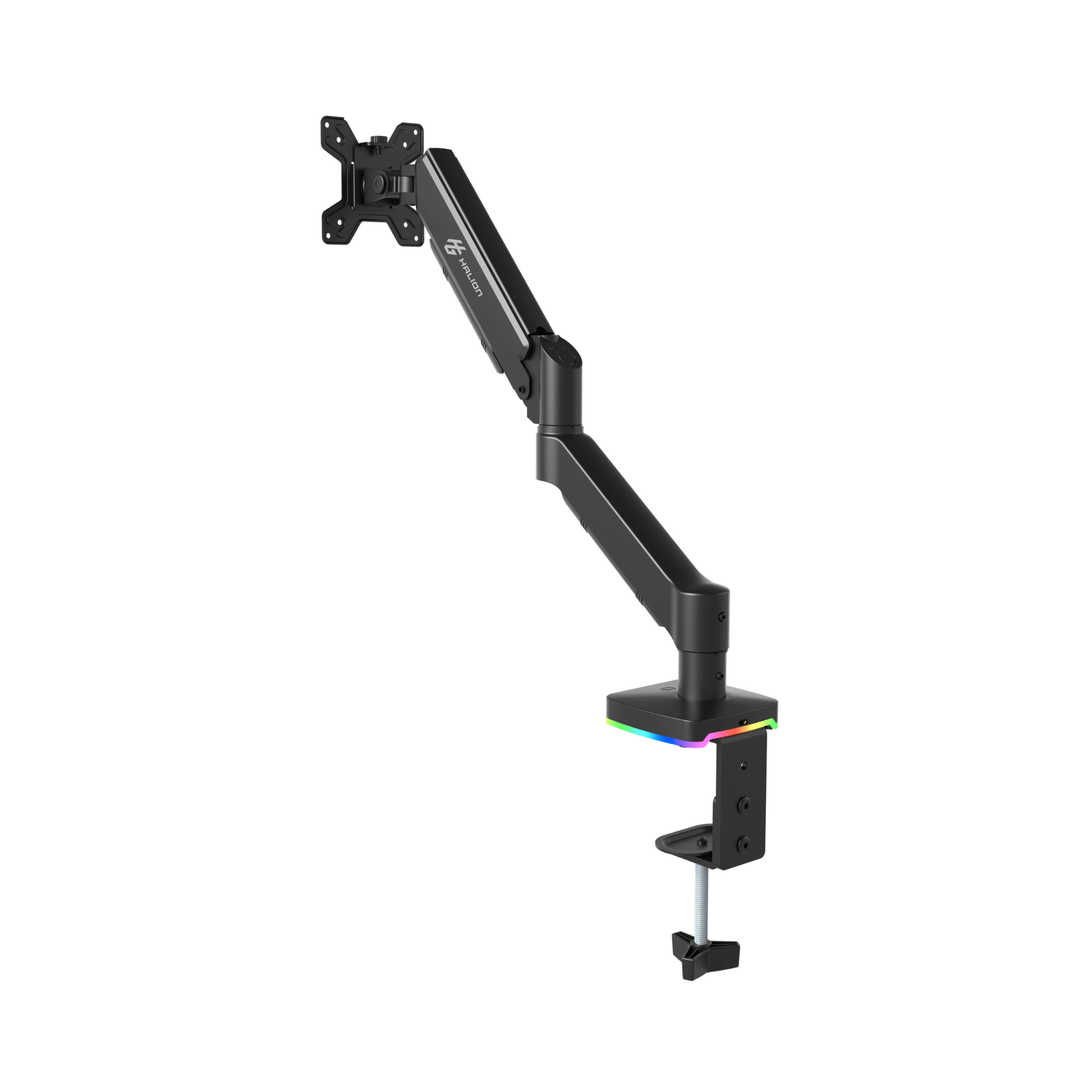 Brazo de Monitor Halion M252 RGB USB2.0 , USB-C