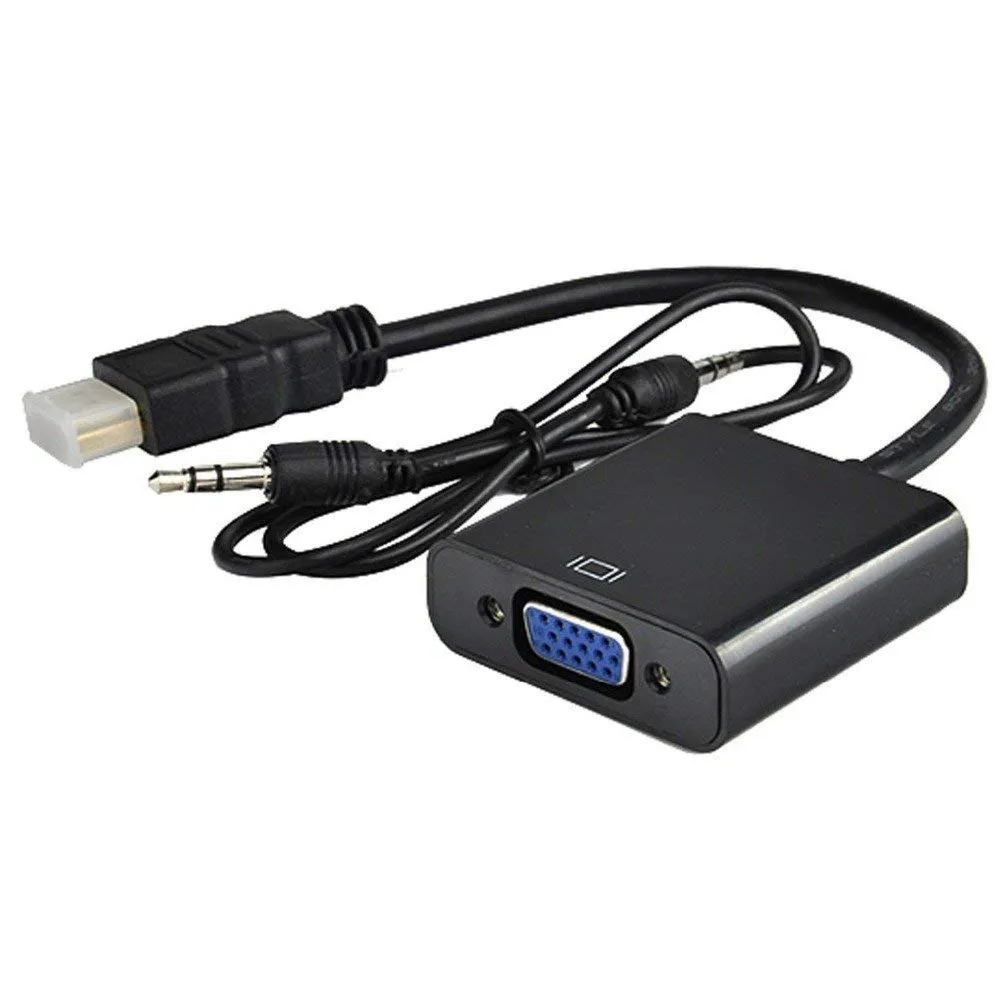 Convertidor HDMI-VGA c/Audio