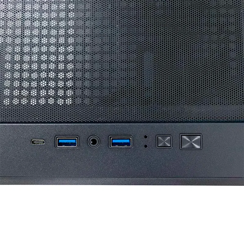 Case sin Fuente Gamer Teros TE-1323G, Midtower, ATX / Micro-ATX / ITX, USB-A, Audio
