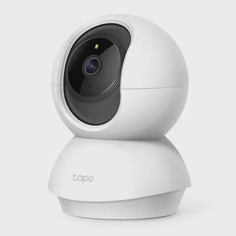 Cámara de Seguridad Tapo C200 Interior, 1080P, Wi-Fi, Infrarrojo, Rotativo, Blanco