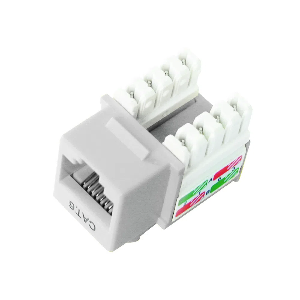 Jack RJ45 Cat. 6 Satra Blanco