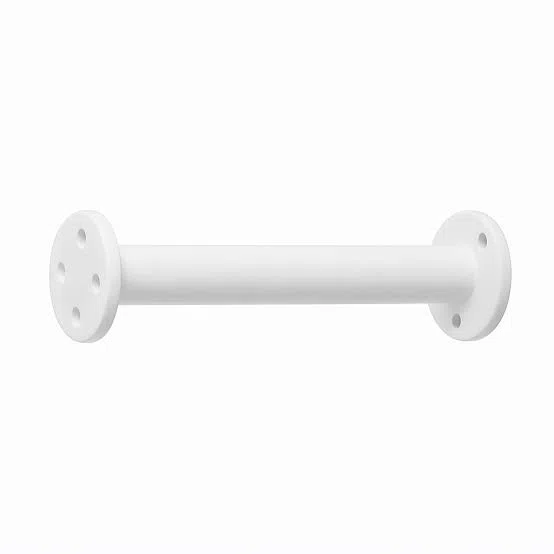 Brazo Recto con Disco Redondo Blanco 50cm