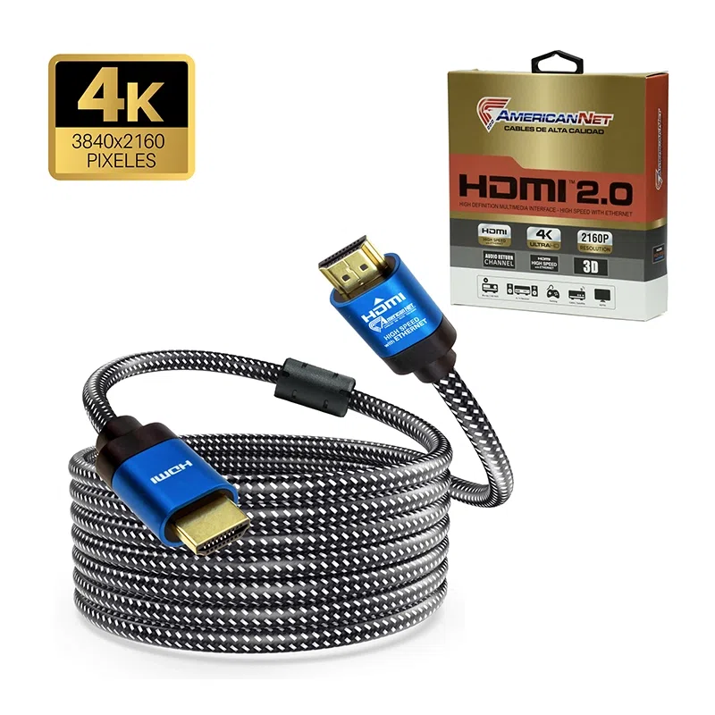 Cable HDMI Macho a Macho 2.0 20MT Malla