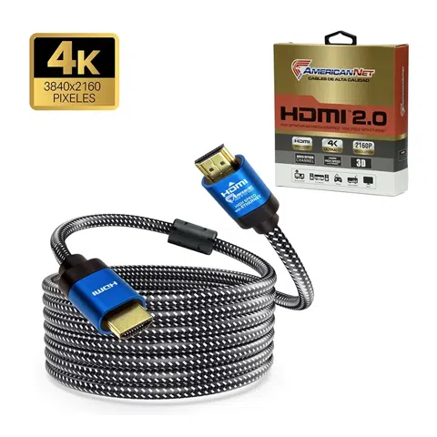Cable HDMI Macho a Macho 2.0 20MT Malla