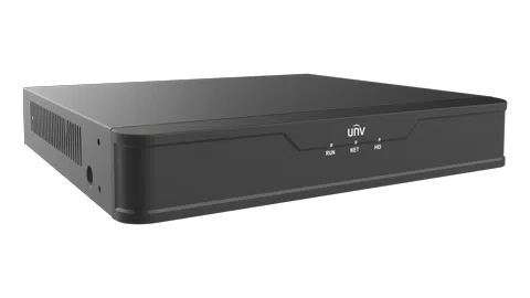 NVR 4 Canales PoE 2MP H.265+/ULTRA 265 Compresión, Salida HDMI 4K / VGA 1080P, ONVIF, UNV NVR301‑04S3‑P4