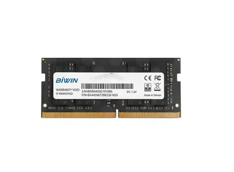 Memoria RAM Biwin 16GB DDR4 3200MT/s So-DIMM para Laptop, CL22, 1.2V, Non-ECC