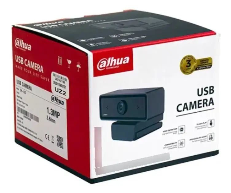 Cámara Web 720P USB Micrófono Dahua DH-UZ2