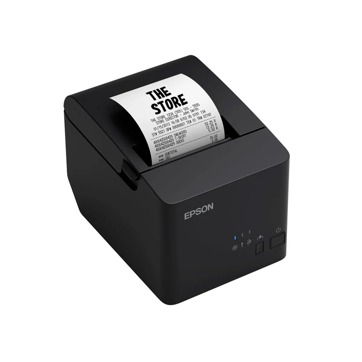 Impresora Térmica de Recibos Epson TM-T20IV-L-001 80 mm, USB 2.0 y Serial RS-232, 250 mm/s, Autocortador