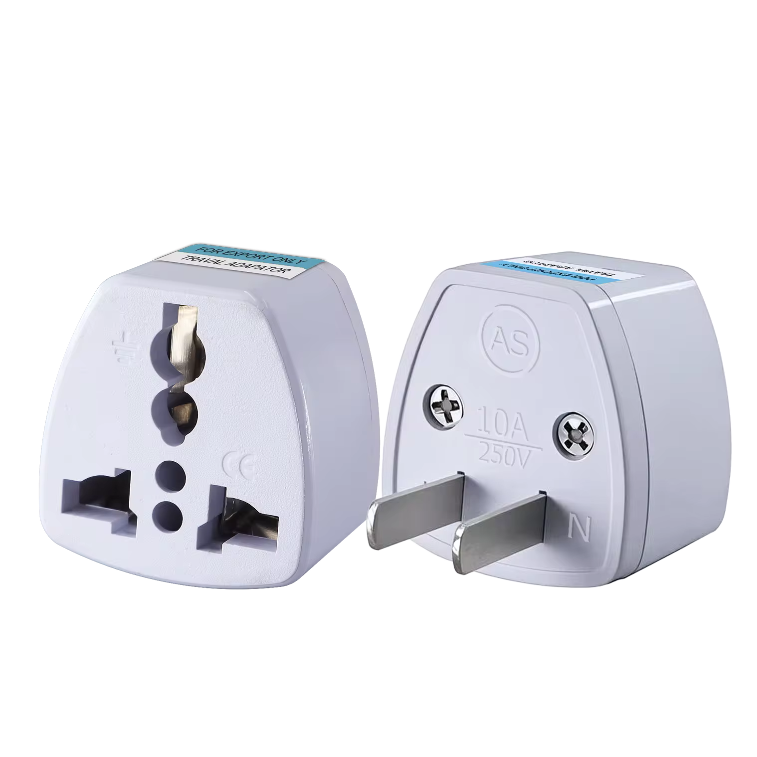 Adaptador de Corriente 220V Universal de 3 a 2 Pin Redondo DC-31