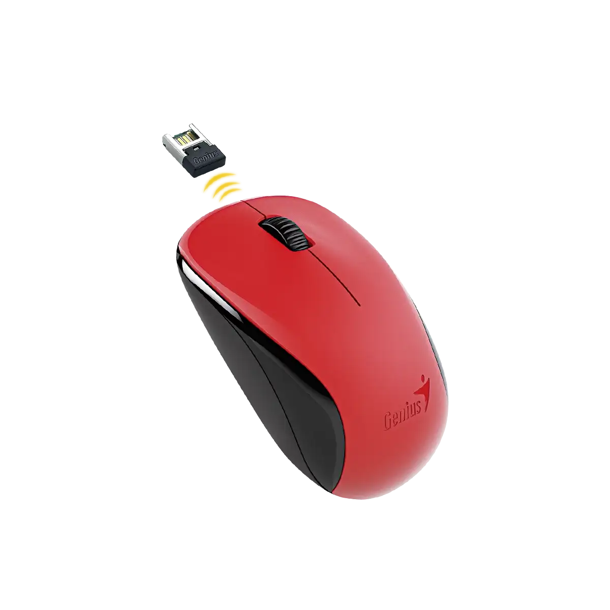 Mouse Genius NX-7000 Wireless Red