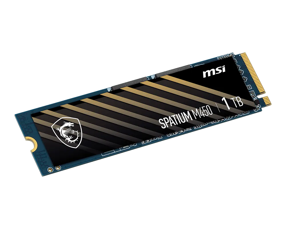 Unidad de Estado Sólido MSI Spatium M450 / 1TB / NVMe M.2 / PCIe 4.0
