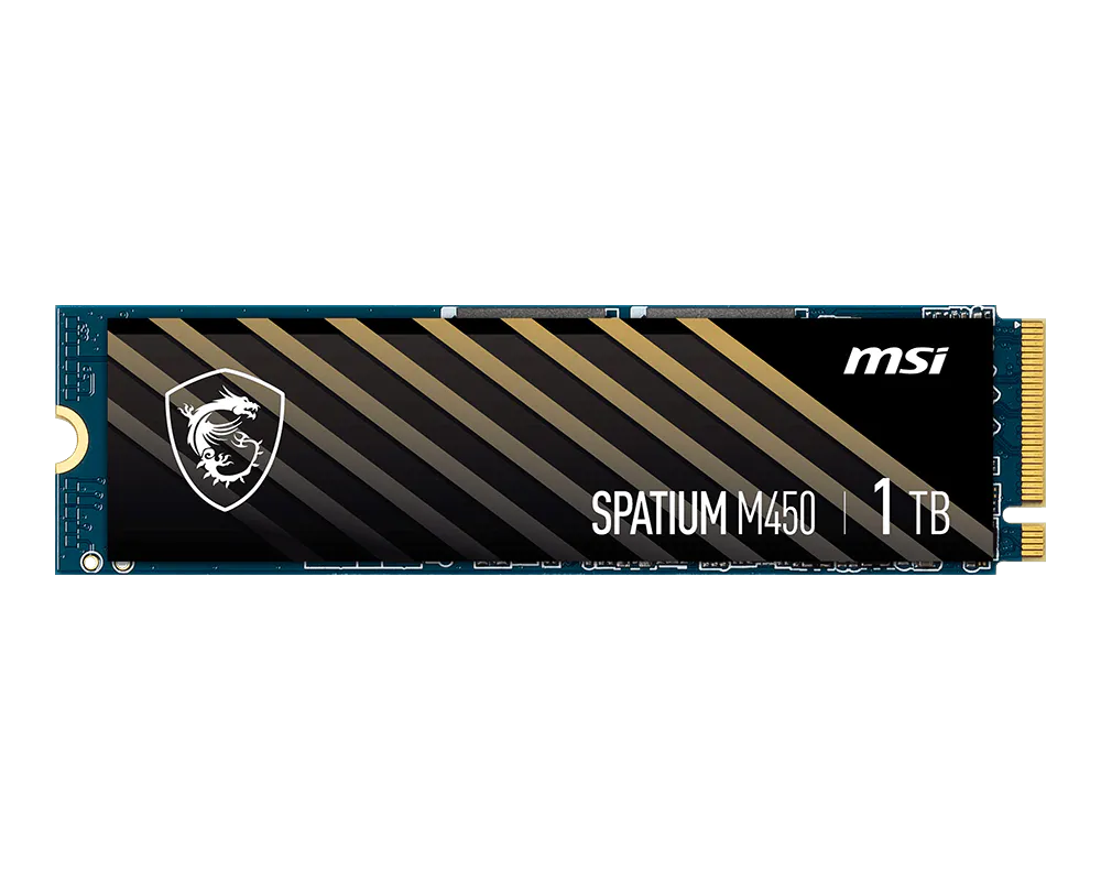 Unidad de Estado Sólido MSI Spatium M450 / 1TB / NVMe M.2 / PCIe 4.0