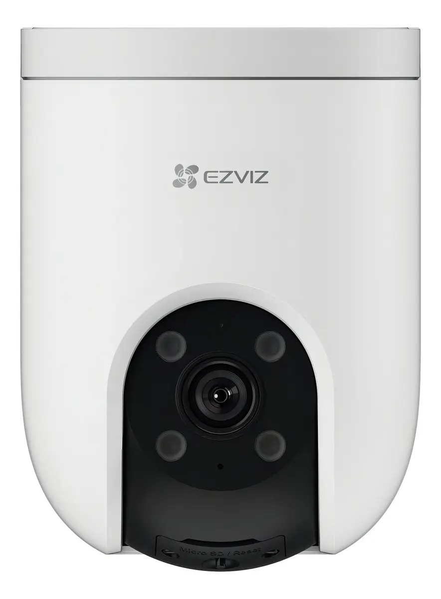 Cámara IP WiFi Domo Ezviz 8MP (4K) PT Motorizada Lente 4 mm, Exterior IP65 CS‑H8C PRO‑R200‑8H8WKFL Exterior