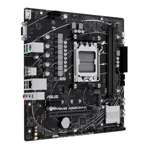 Placa Madre ASUS Prime A620M-K / AM5 / DDR5 / M.2