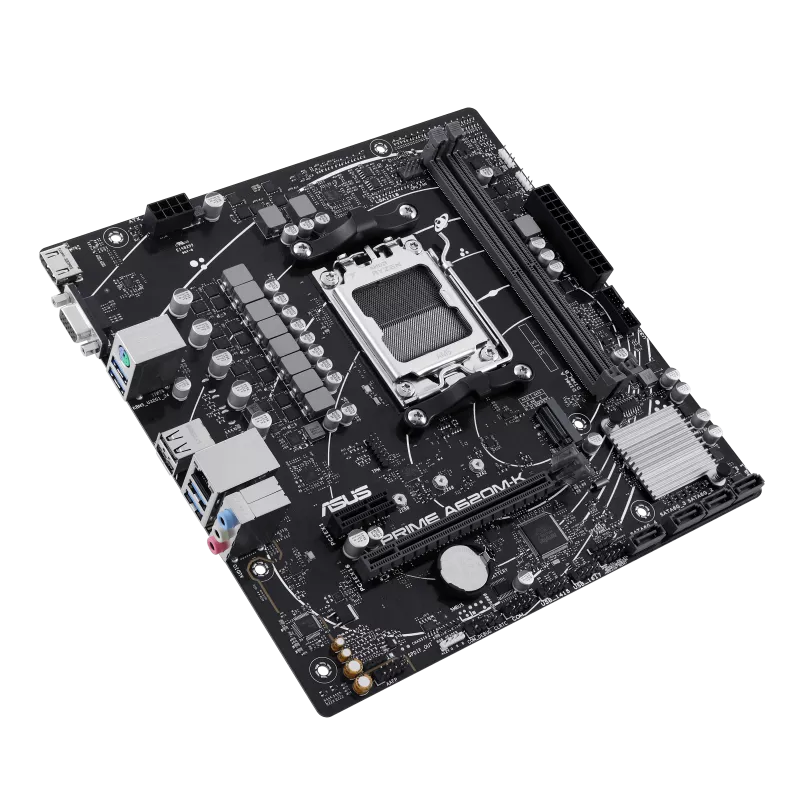Placa Madre ASUS Prime A620M-K / AM5 / DDR5 / M.2