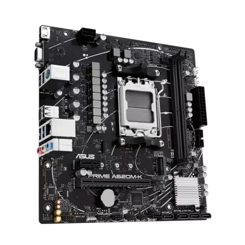 Placa Madre ASUS Prime A620M-K / AM5 / DDR5 / M.2