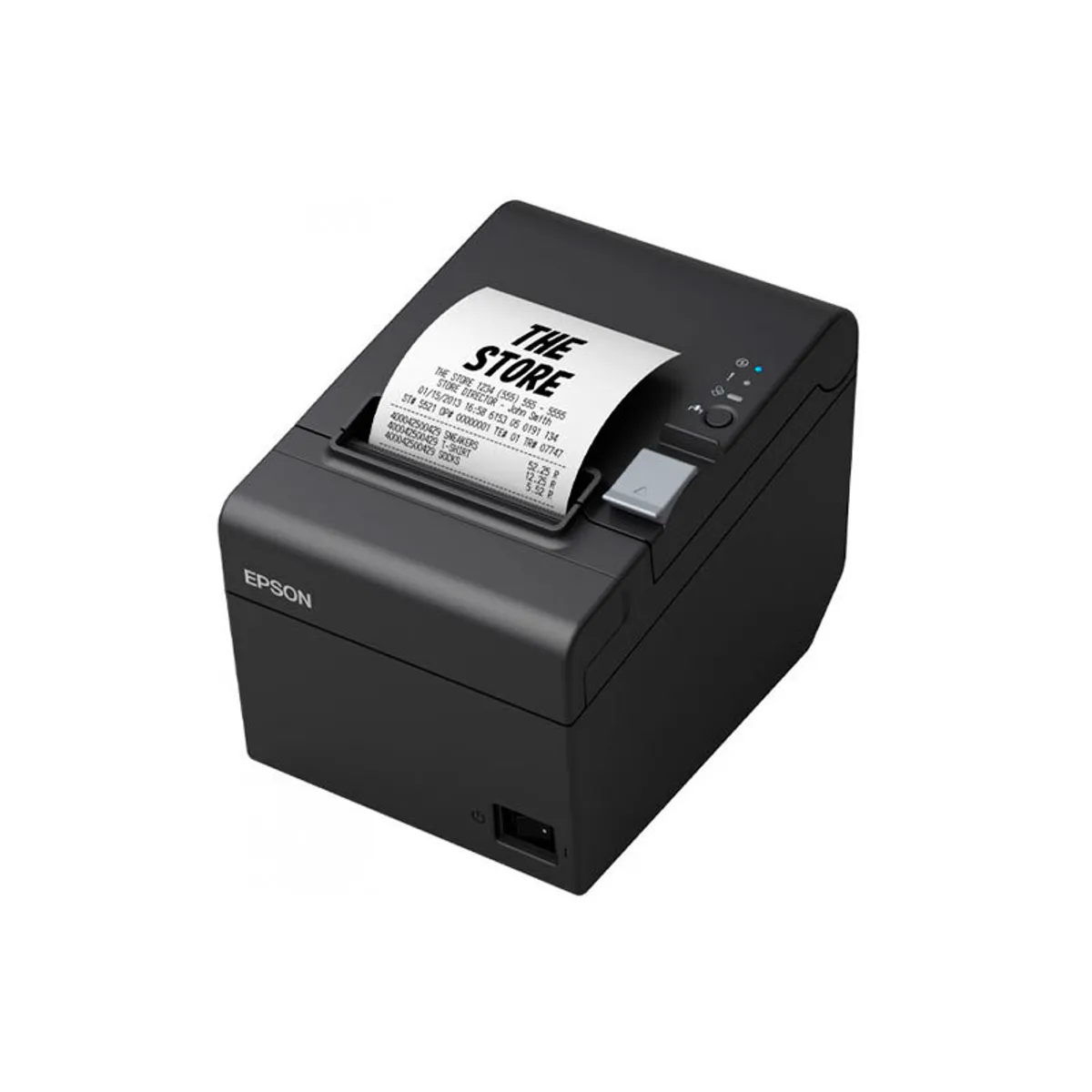 Impresora Térmica de Recibos Epson TM-T20III-002 80 mm, USB 2.0 y Ethernet, 250 mm/s, Autocortador